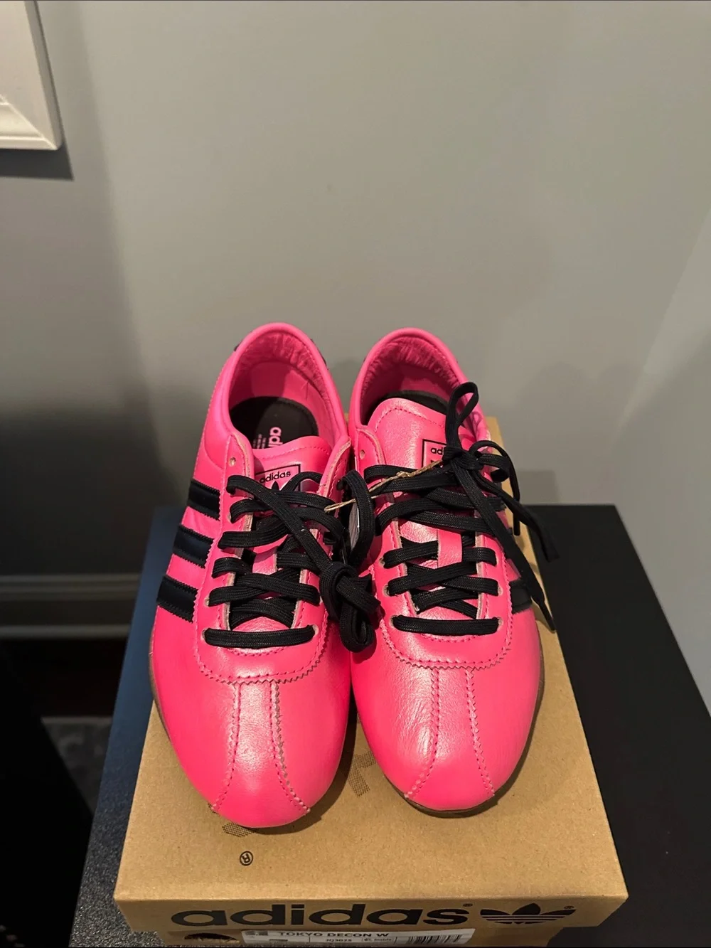 adidas Pink and Black Tokyo Decon W Sneakers
